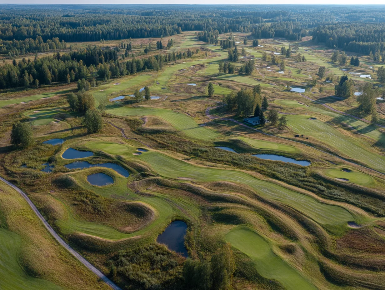 Изыскания для Gorki Golf Club в Санкт-Петербурге