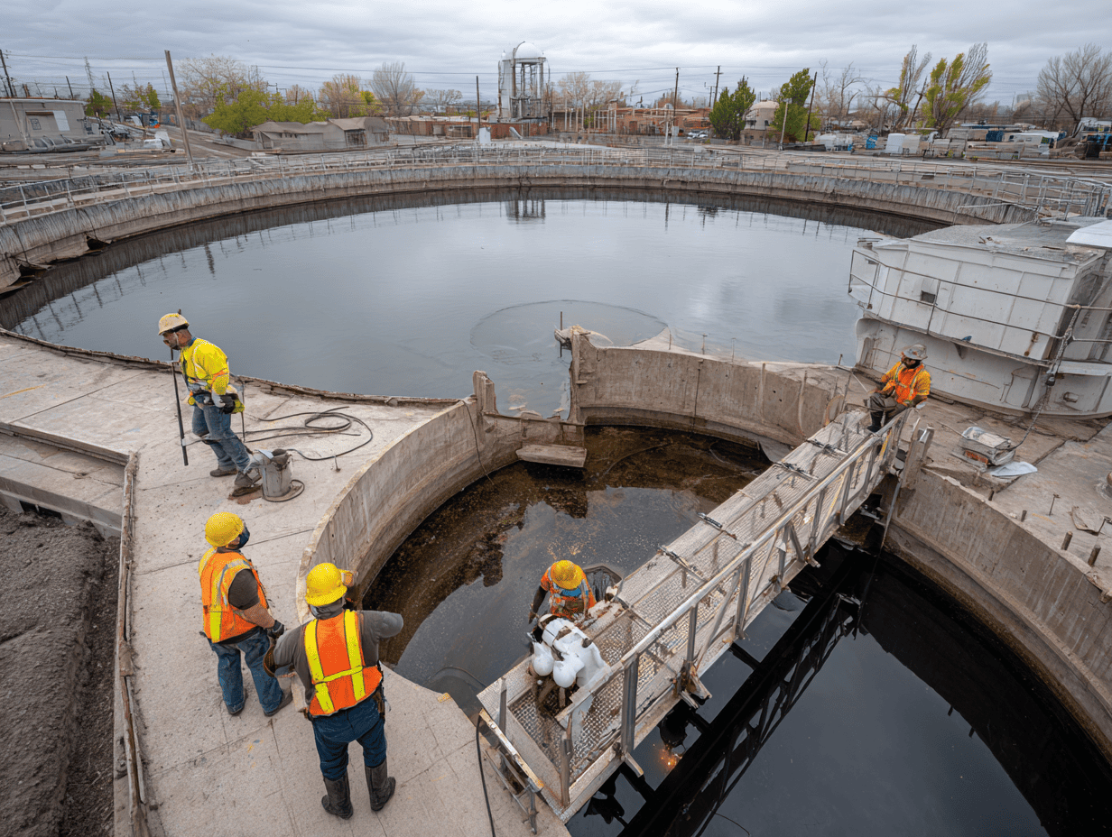 Изыскания для реконструкции и расширения очистных